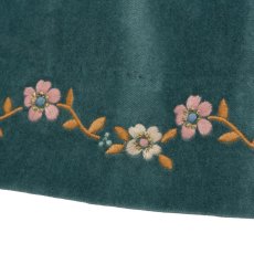 画像7: 刺繍入り・ベルベット・コーデュロイドレス【10月上旬お届け予定】 (7)