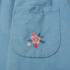 画像12: 刺繍入り・ブルーコードドレス【10月上旬お届け予定】 (12)